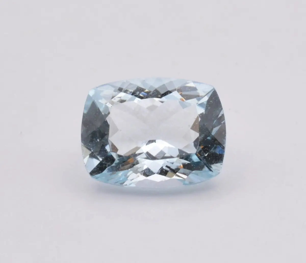 Aigue-Marine Coussin Rectangle 1,82ct - pierre précieuse - gemme