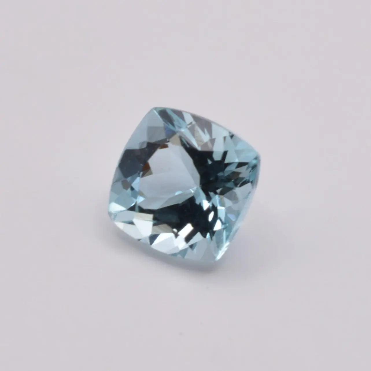 Aigue-Marine Coussin Carré 0,98ct - pierre précieuse - gemme