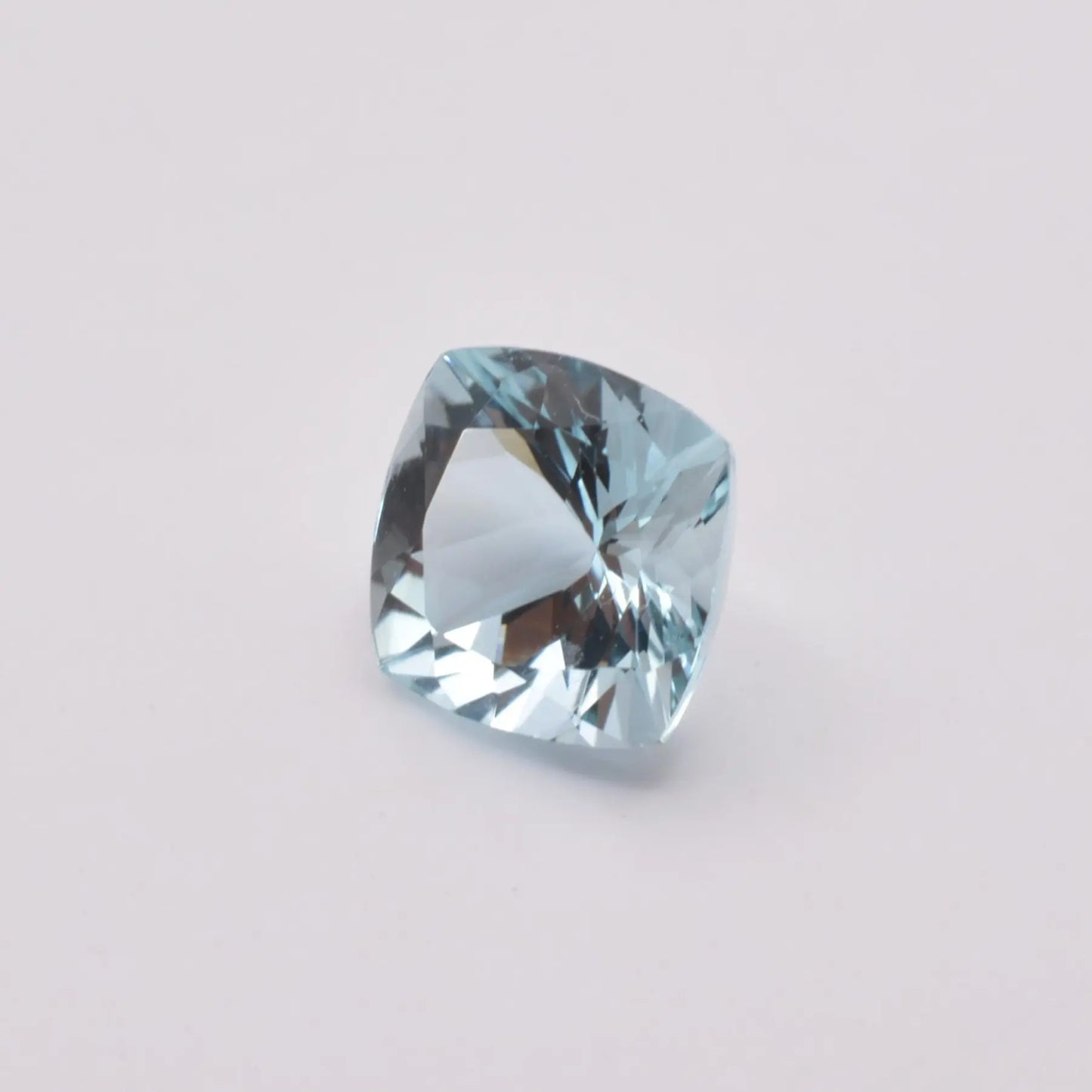 Aigue-Marine Coussin Carré 0,90ct - pierre précieuse - gemme