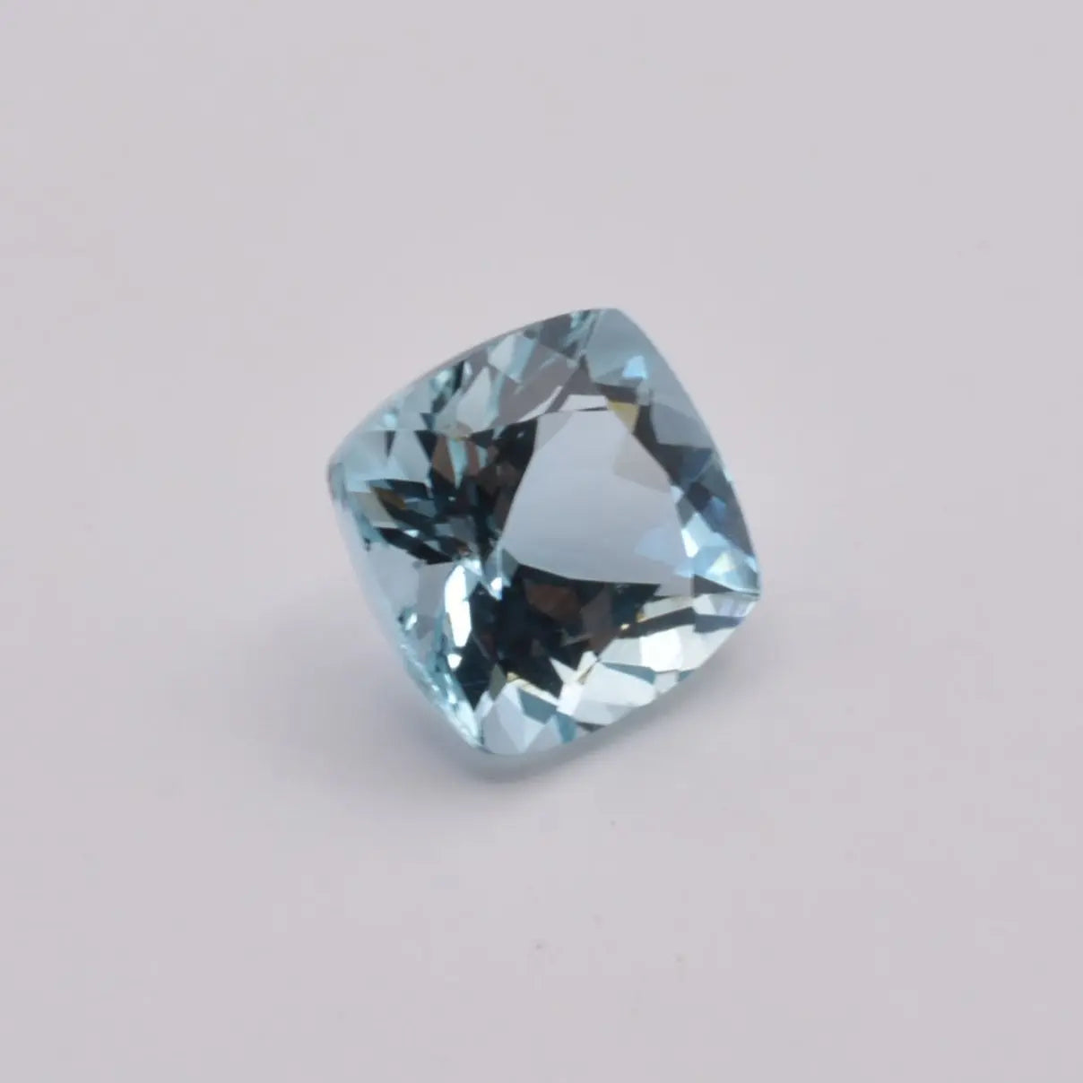Aigue-Marine Coussin Carré 0,98ct - pierre précieuse - gemme