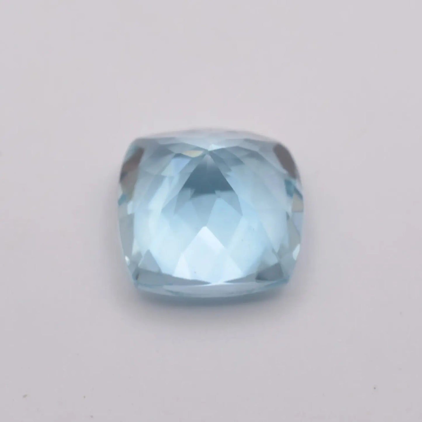 Aigue-Marine Coussin Carré 0,98ct - pierre précieuse - gemme