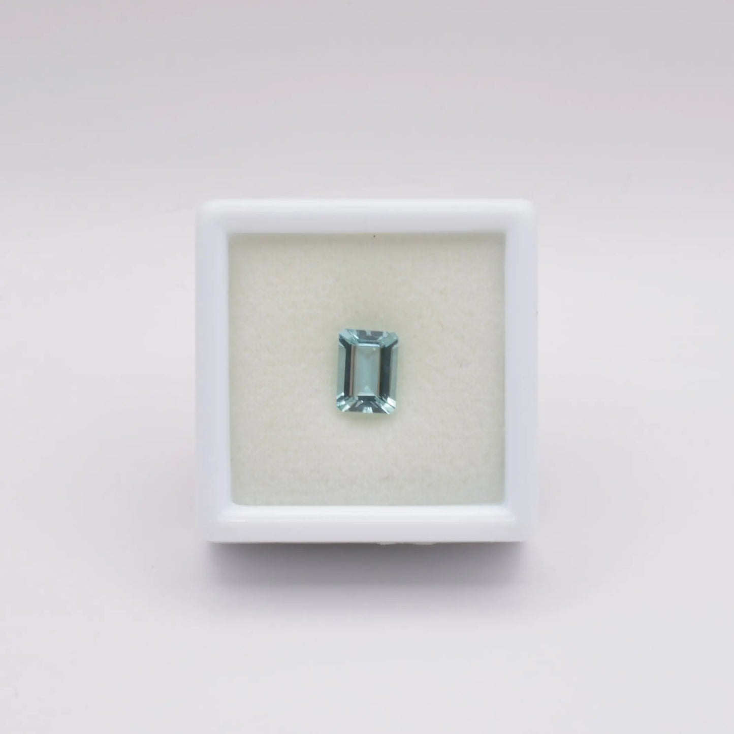 Aigue-Marine Rectangle 0,84ct - pierre précieuse - gemme