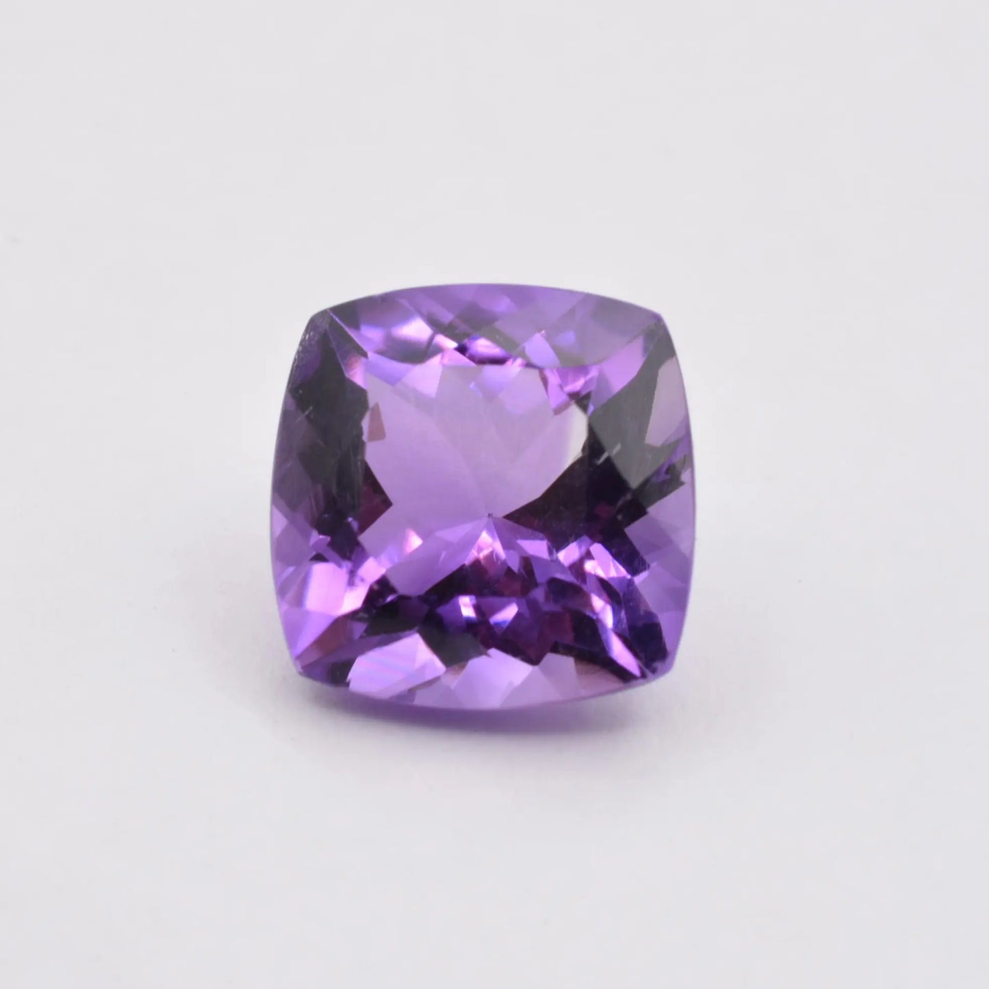 Améthyste Coussin Carré 5,96ct - pierre précieuse - gemme