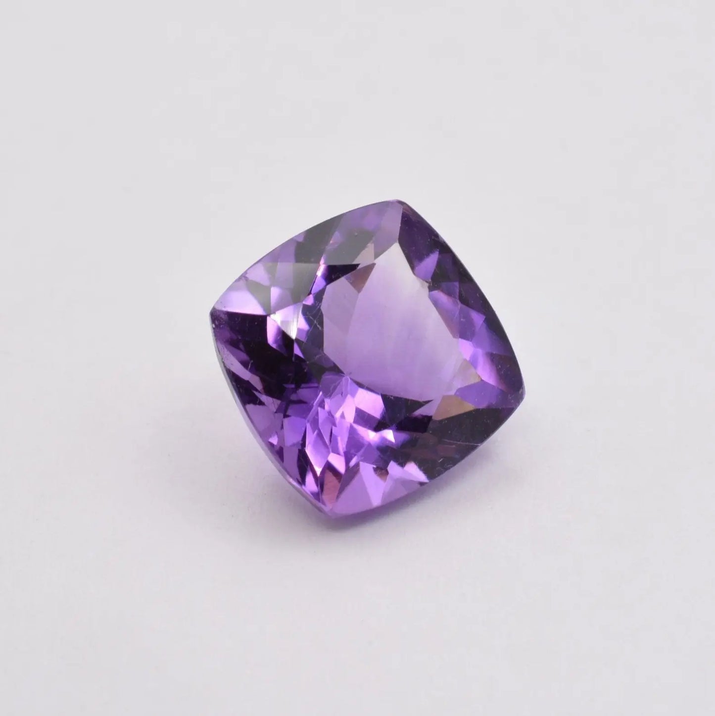 Améthyste Coussin Carré 5,96ct - pierre précieuse - gemme