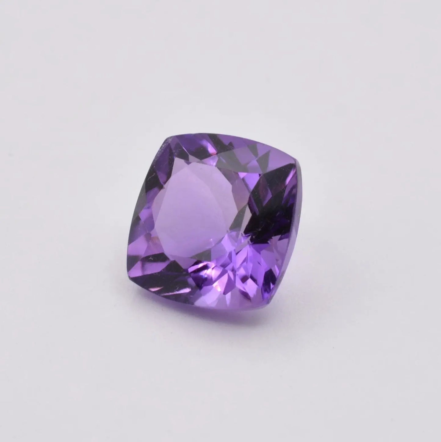 Améthyste Coussin Carré 5,96ct - pierre précieuse - gemme