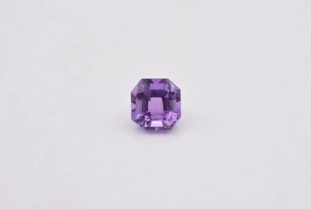 Améthyste carrée 2,47ct - pierre précieuse - gemme