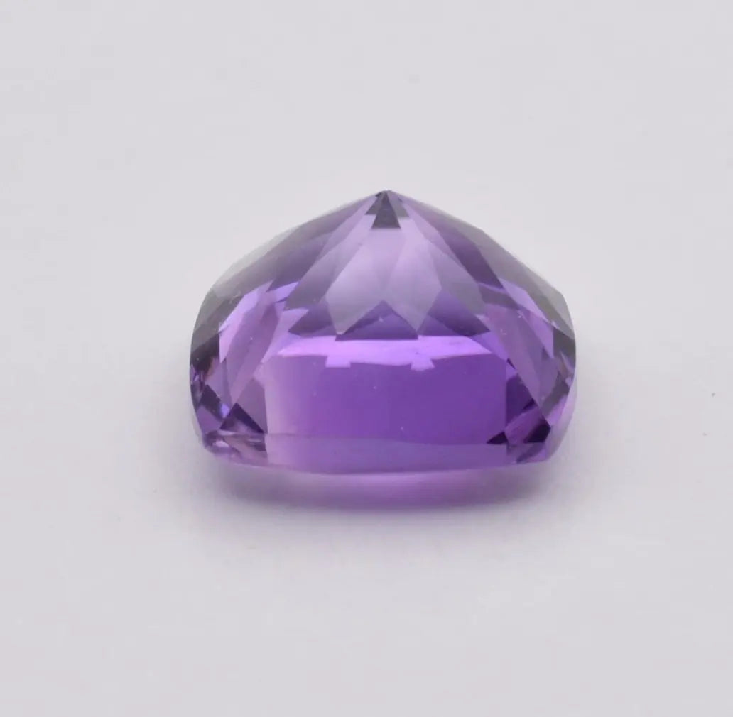Améthyste Coussin Carré 5,96ct - pierre précieuse - gemme