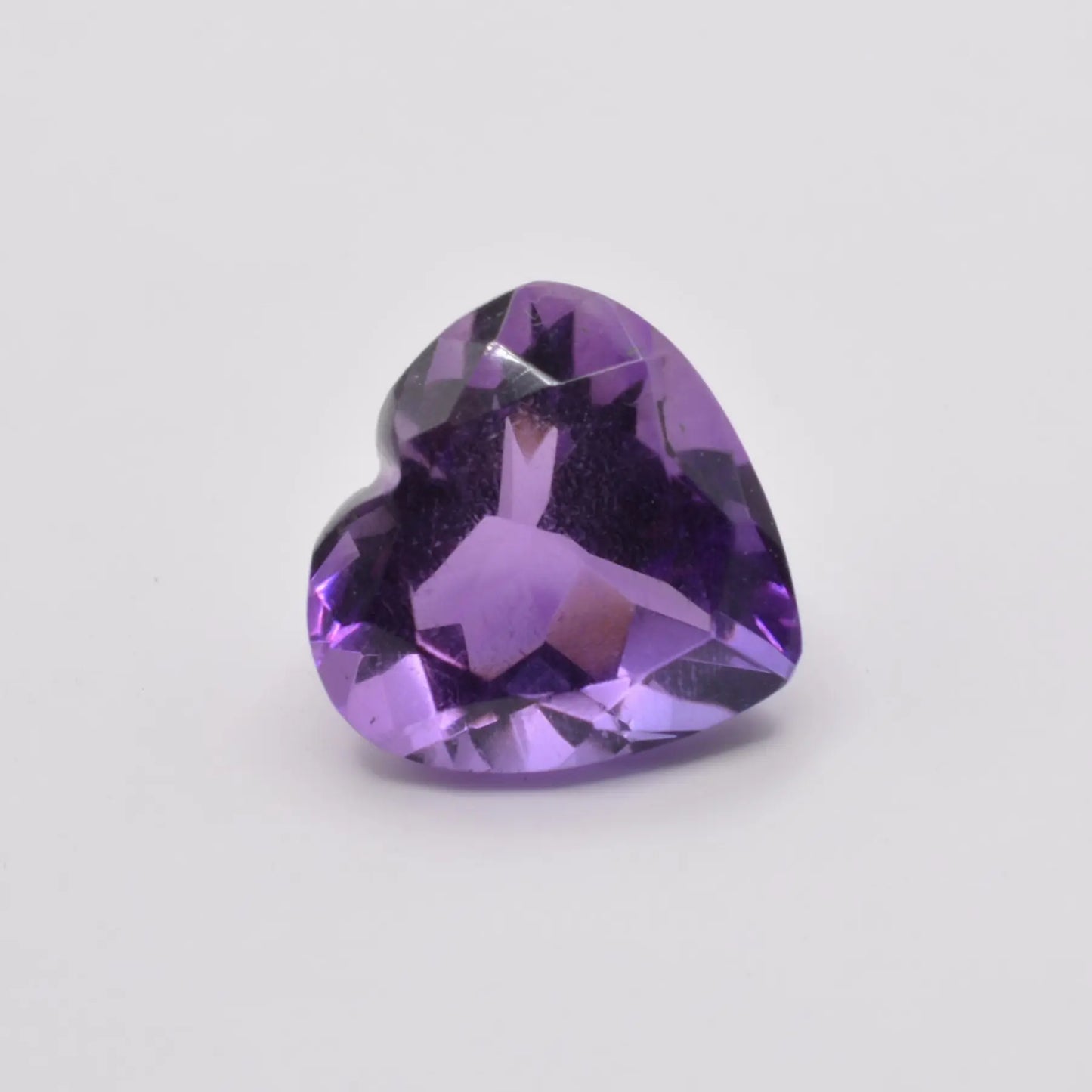 Améthyste Cœur 4,92ct - pierre précieuse - gemme