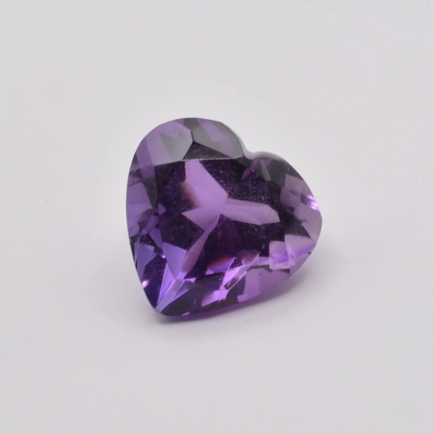 Améthyste Cœur 4,92ct - pierre précieuse - gemme
