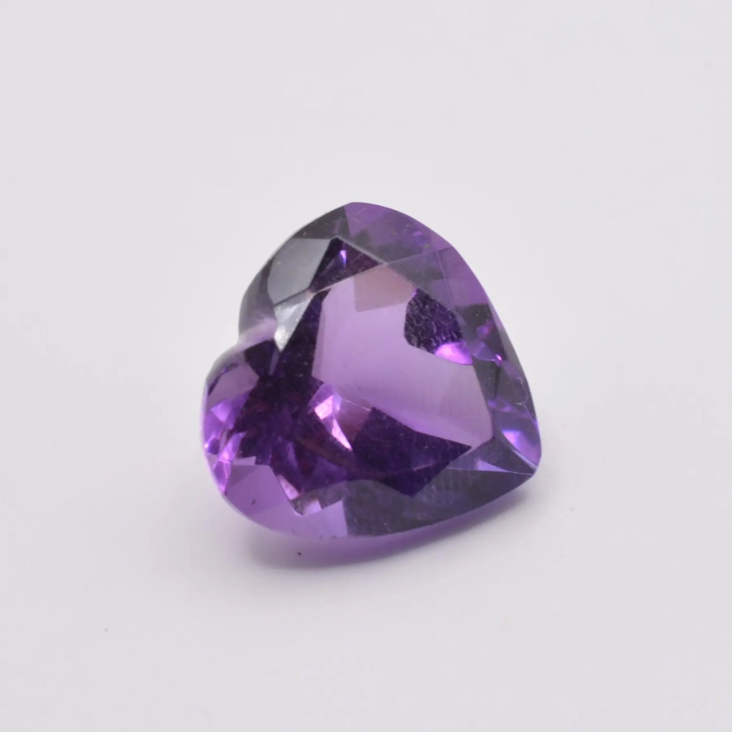 Améthyste Cœur 4,92ct - pierre précieuse - gemme