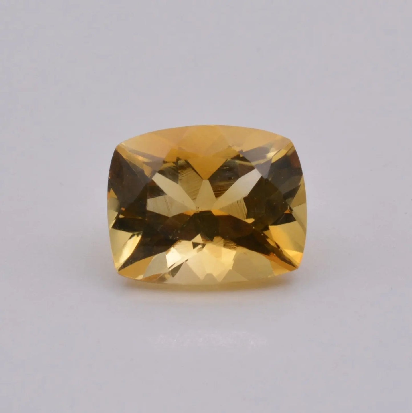 Citrine Coussin Rectangle 4,91ct - pierre précieuse - gemme