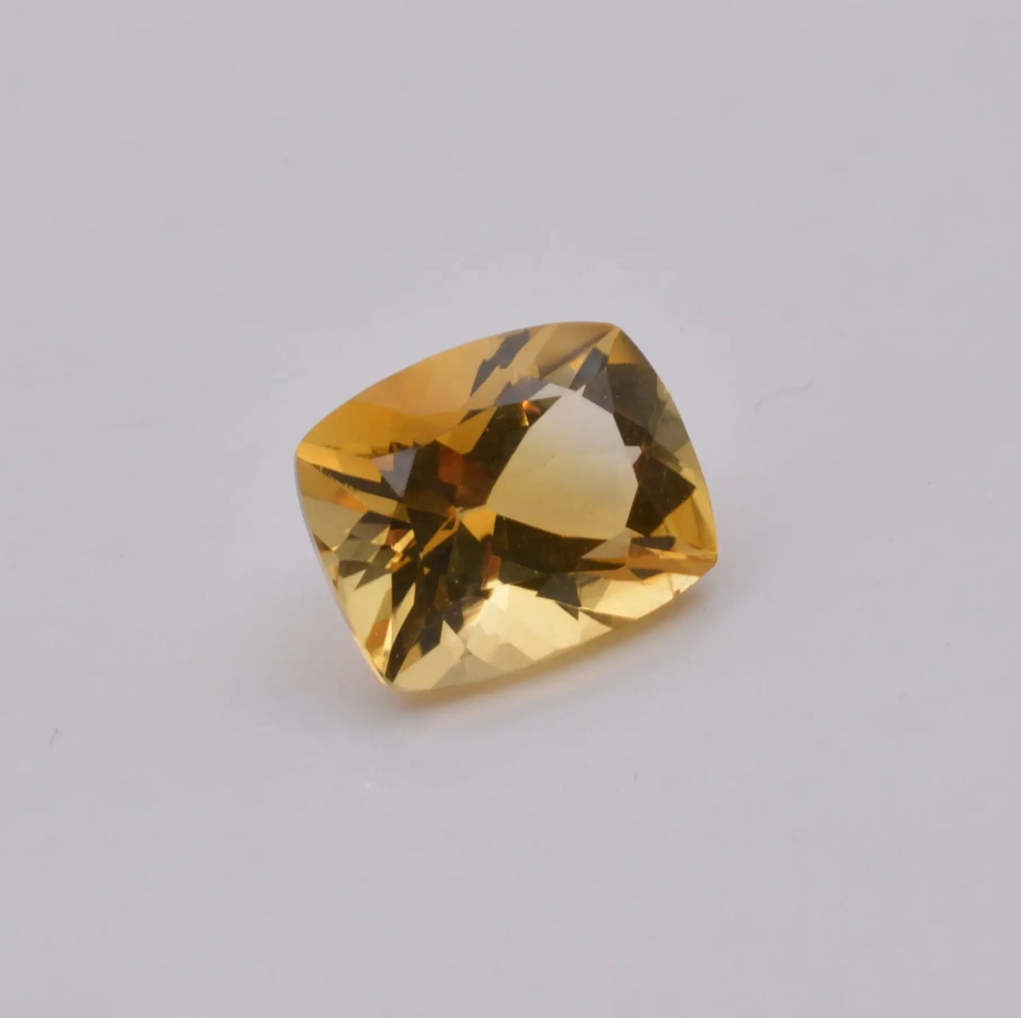 Citrine Coussin Rectangle 4,91ct - pierre précieuse - gemme