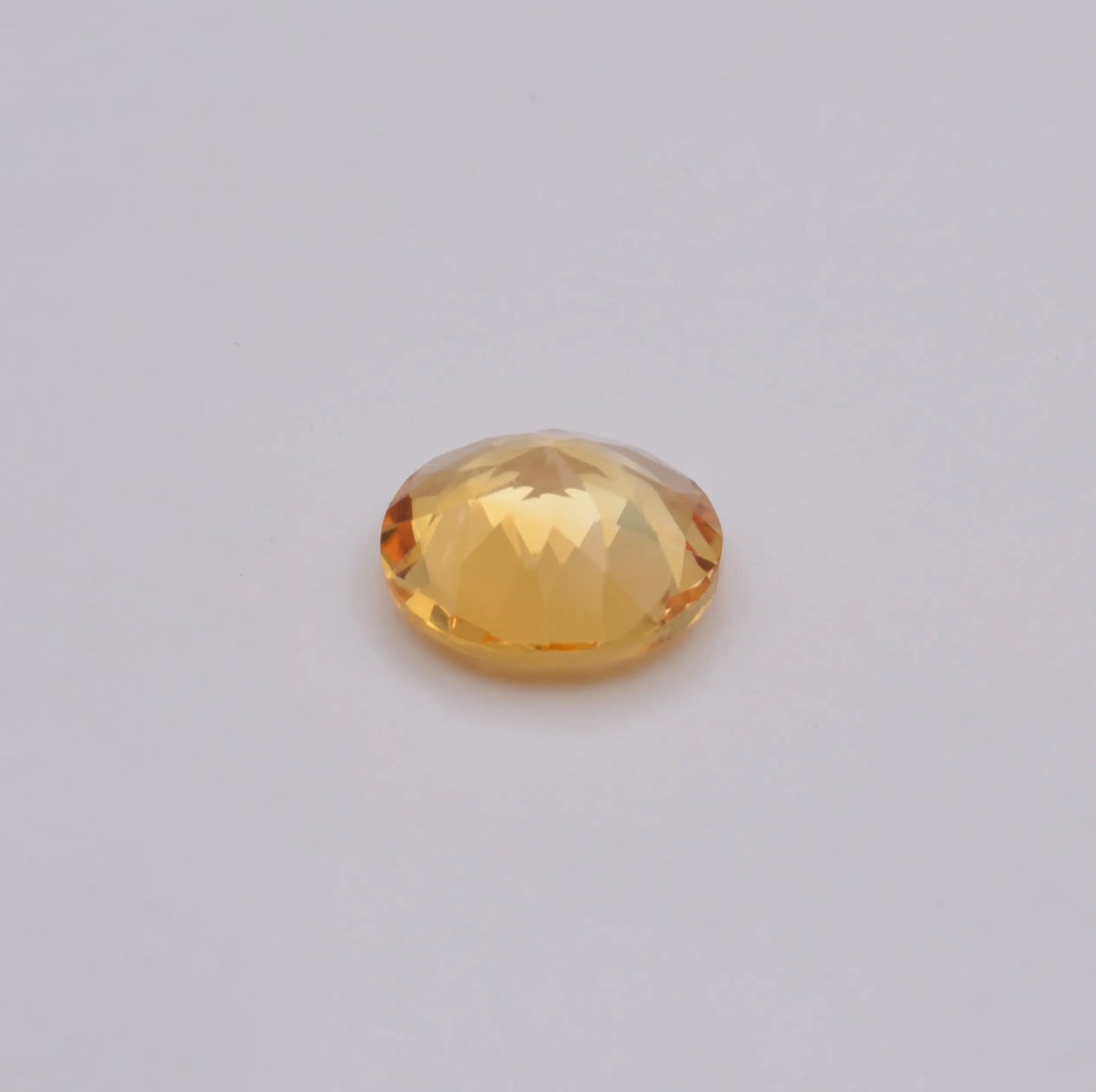 Citrine Ronde 6,00ct - pierre précieuse - gemme