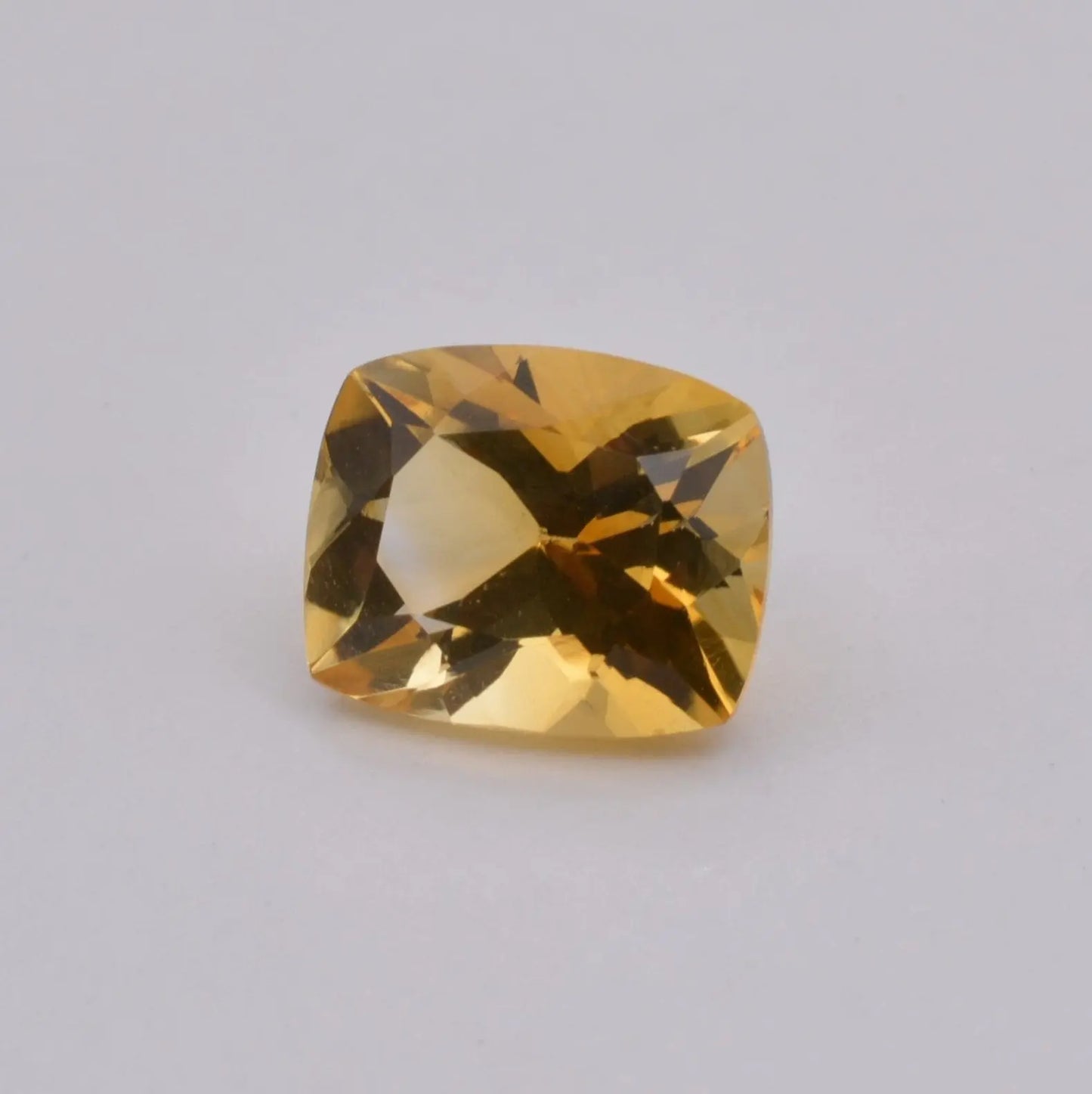 Citrine Coussin Rectangle 4,91ct - pierre précieuse - gemme
