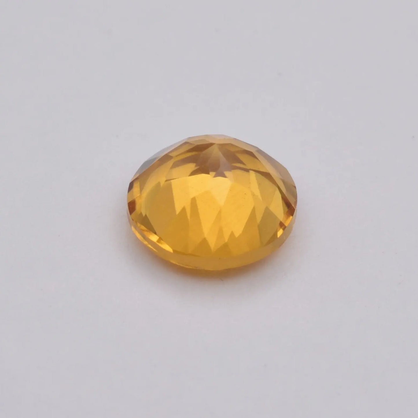Citrine Ronde 3,36ct - pierre précieuse - gemme