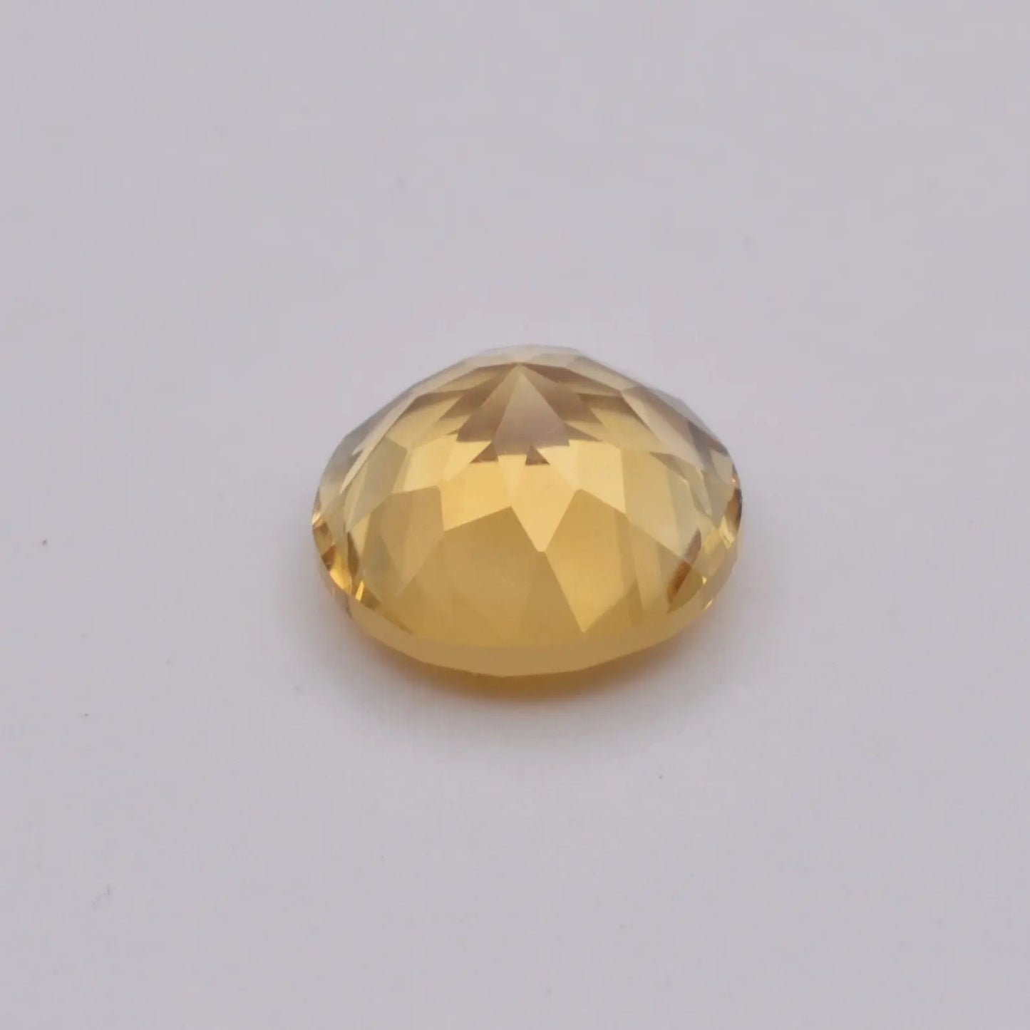 Citrine Ronde 4,28ct - pierre précieuse - gemme