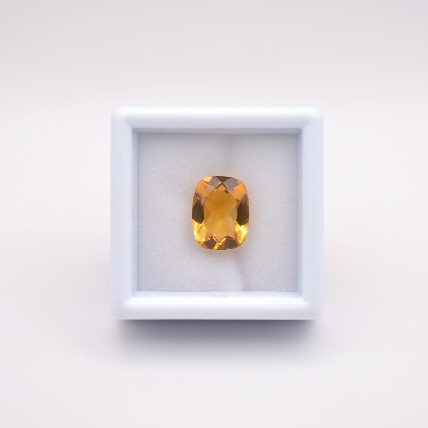 Citrine Coussin 2,63ct - Gemme - pierre précieuse