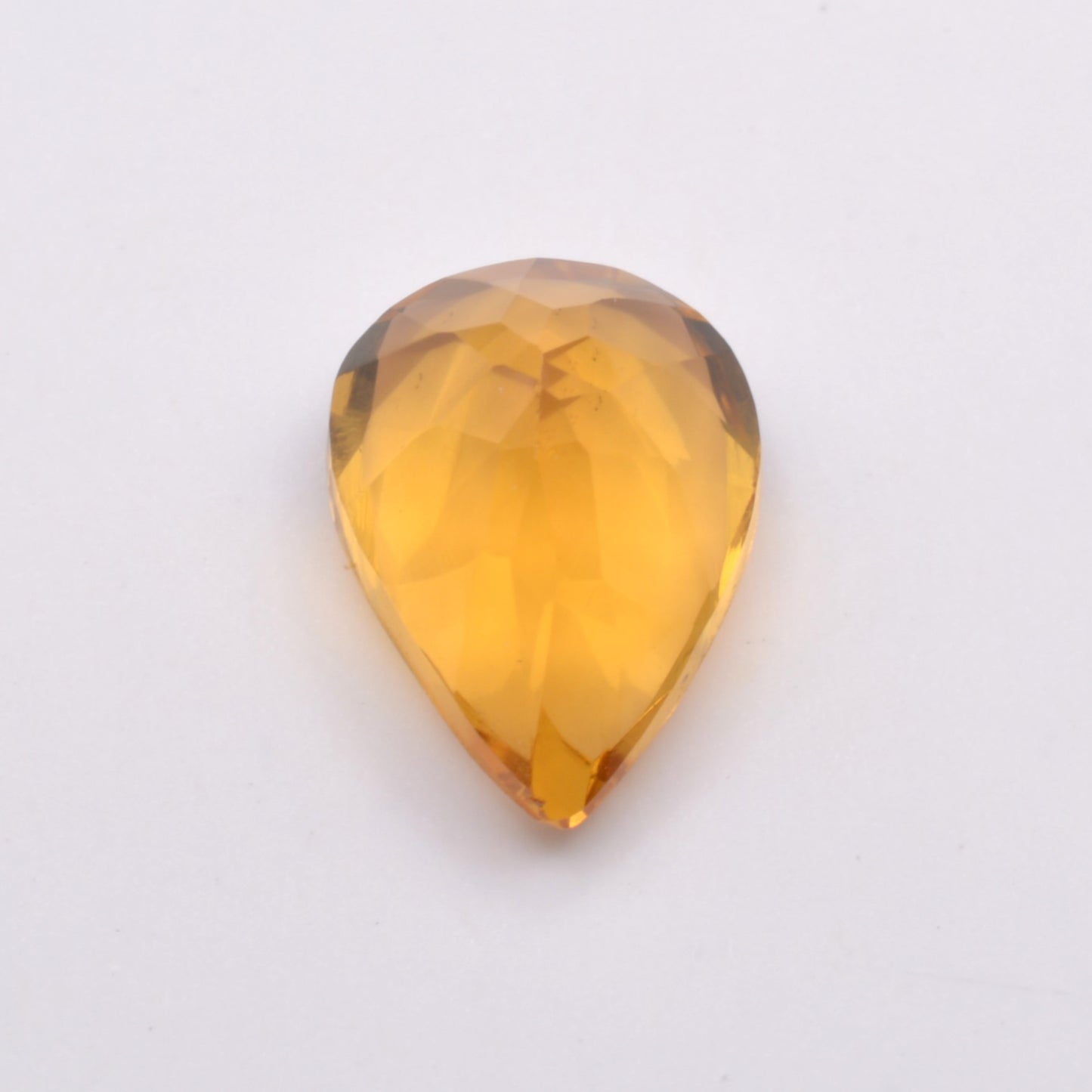 Gemme tailléeCitrine Poire 1,90ct PASSOT-GEMS