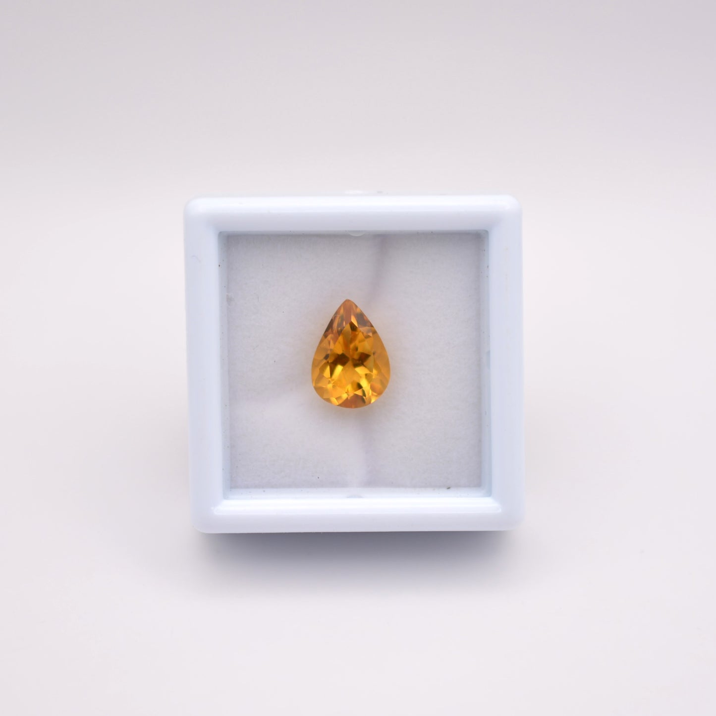 Citrine Poire 1,90ct - Gemme - pierre précieuse
