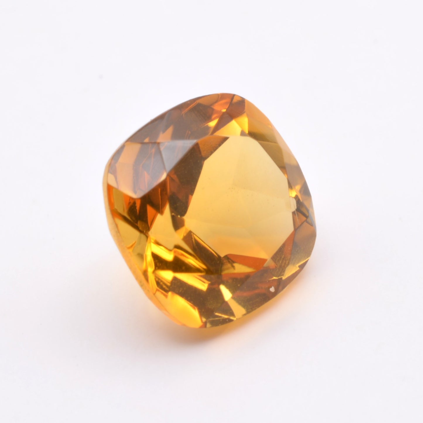 Citrine Coussin 3,24ct - Gemme - pierre précieuse