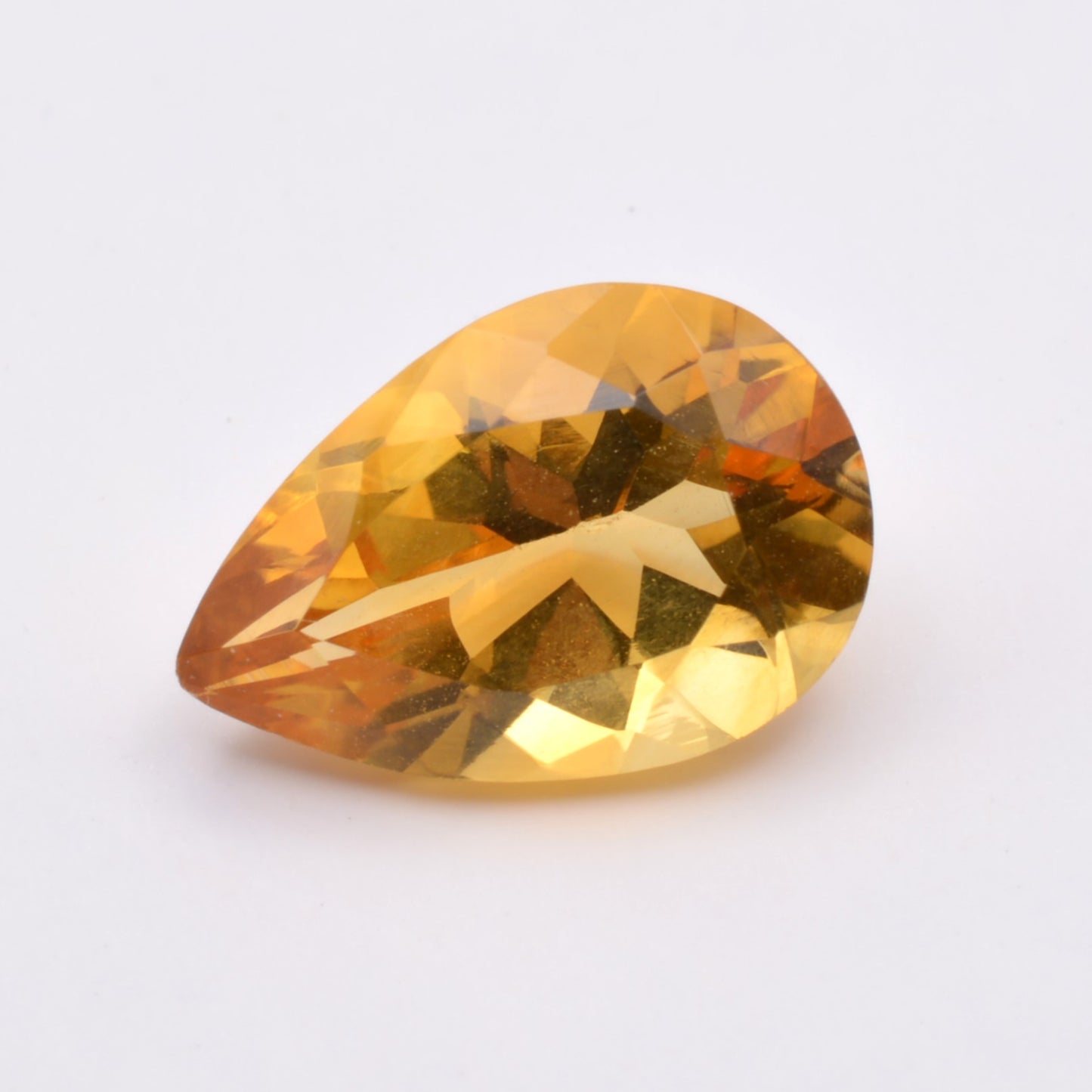 Citrine Poire 3,00ct - Gemme - pierre précieuse