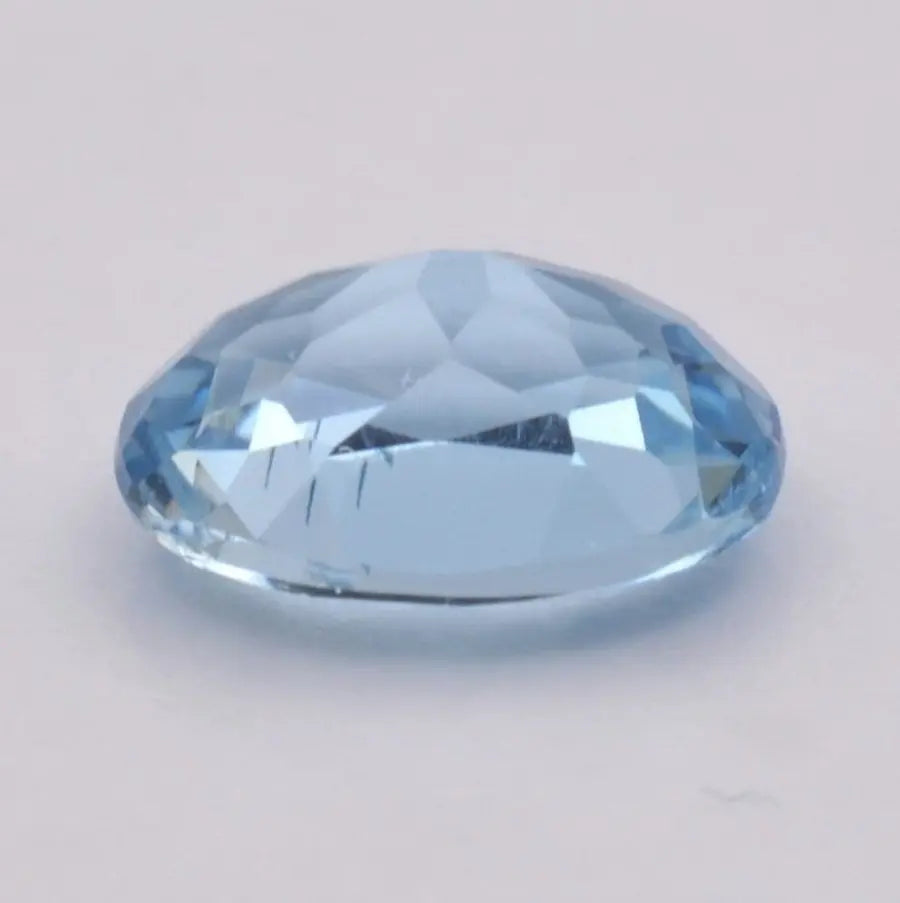 Aigue-Marine Ovale 1,42ct - pierre précieuse - gemme