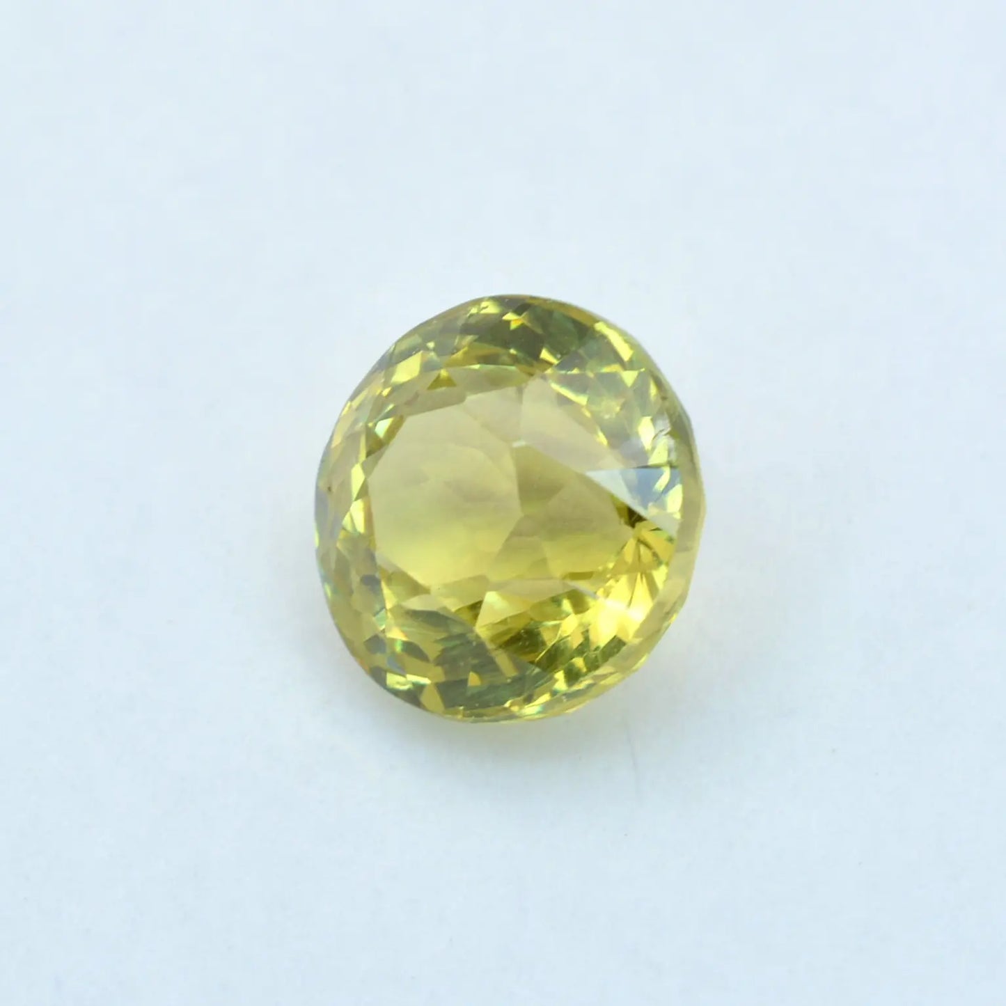 Pierre taillée Grenat du Mali Jaune Rond 0,69 ct