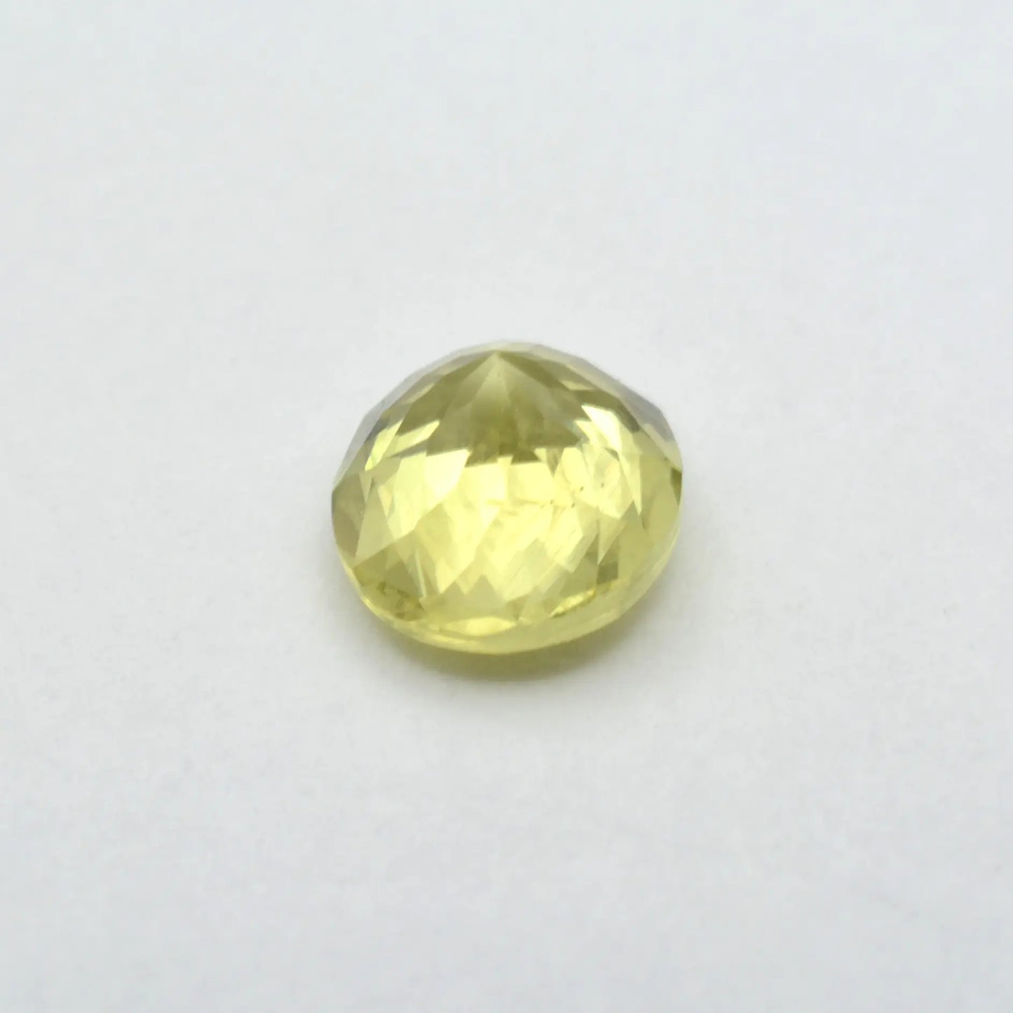 Pierre taillée Grenat du Mali Jaune Ovale 1,06 ct