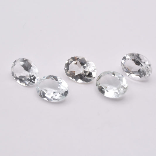 Lot de Topaze Ovale 8,2x6