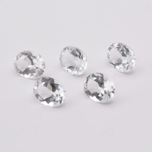 Lot de Topaze Ovale 8x6