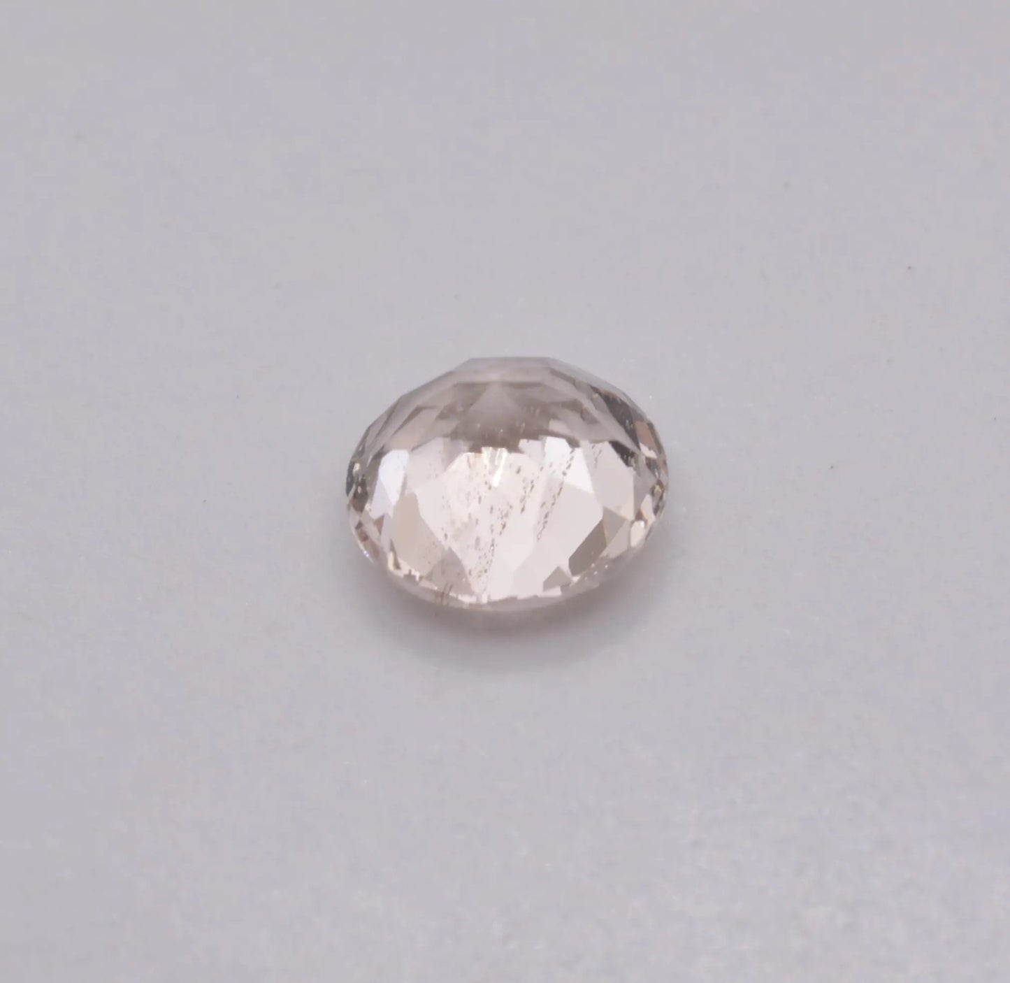 Pierre taillée Morganite Ronde 1,36ct