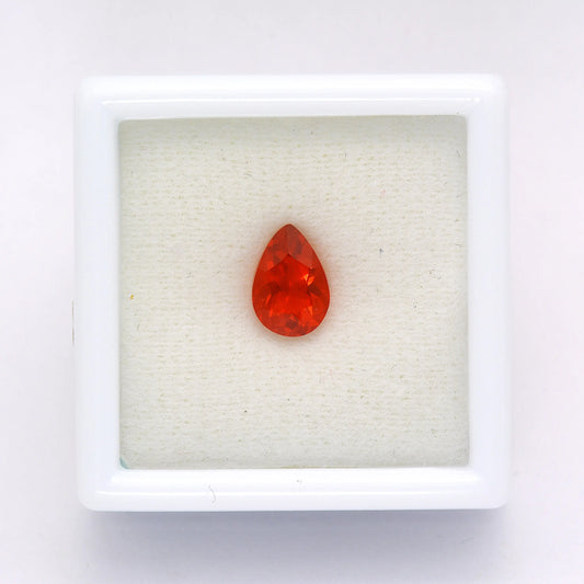 Opale de feu Poire 0,58 ct