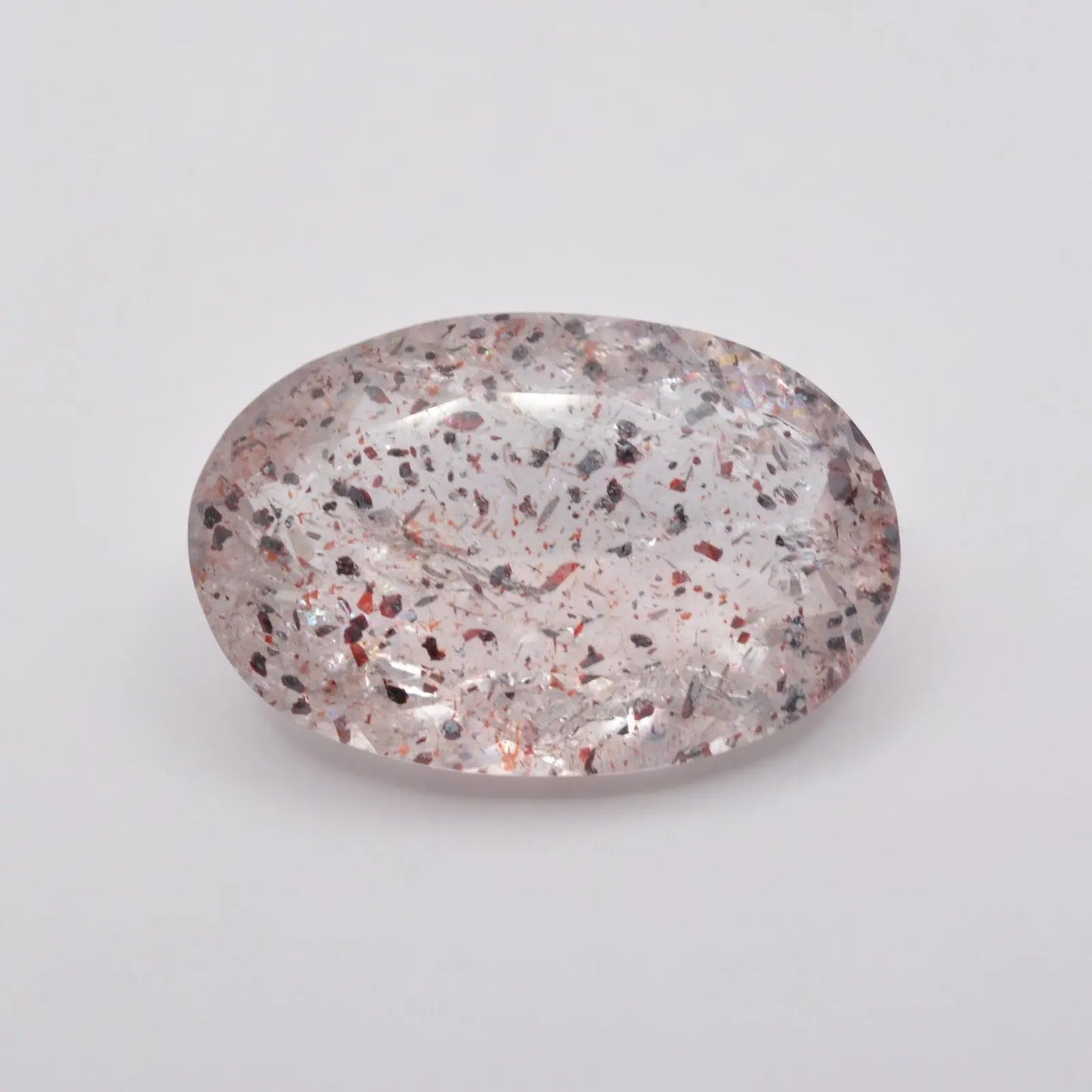 Quartz à inclusions d'Hématite 10,37ct - pierre précieuse - gemme