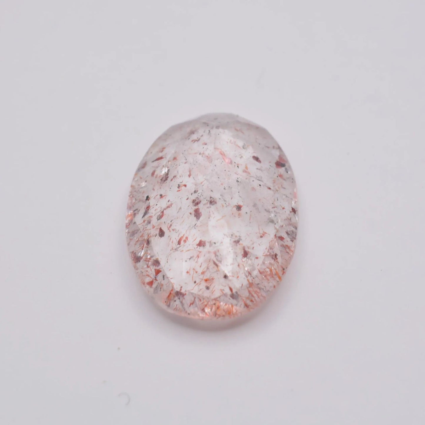 Pierre taillée Quartz à inclusions d'Hématite 8,43ct