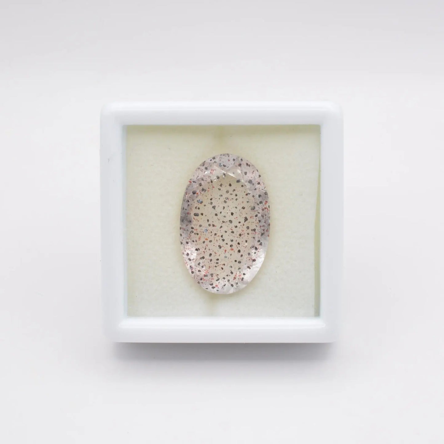 Quartz à inclusions d'Hématite 15,62ct - pierre précieuse - gemme