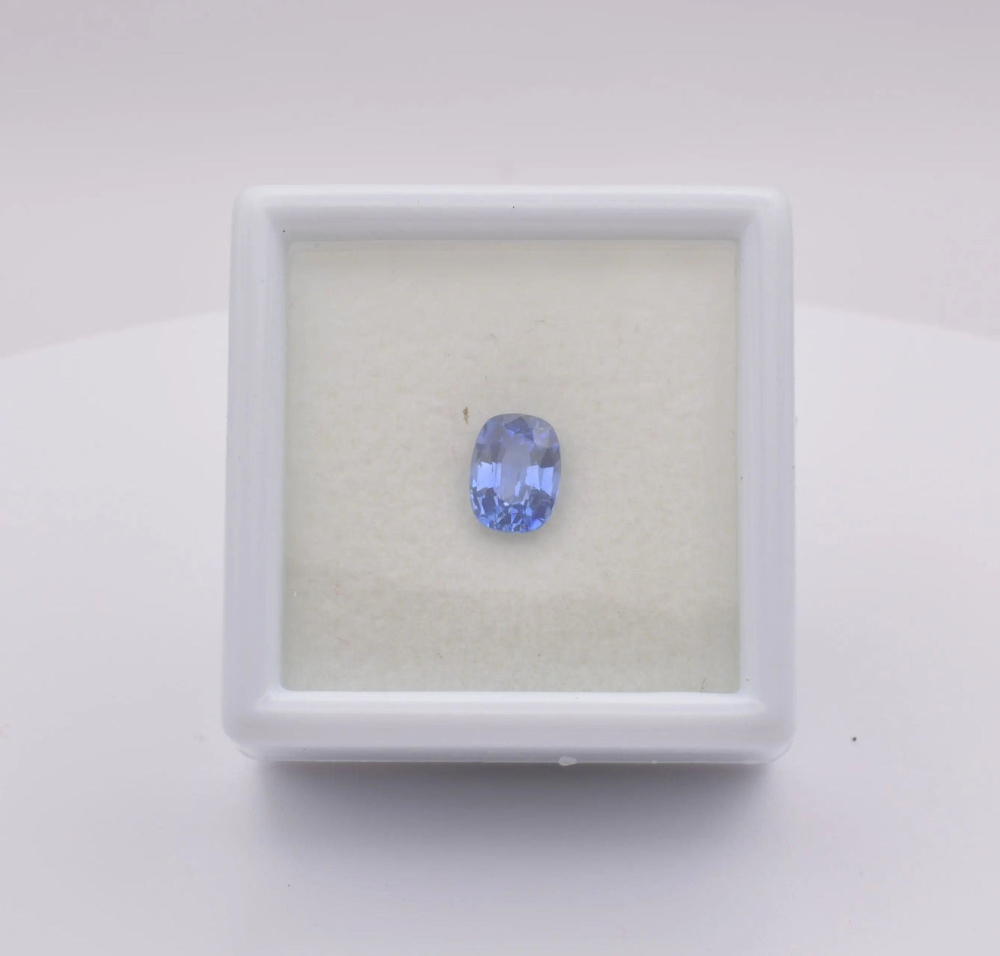 Saphir Coussin Rectangle 0,77ct - pierre précieuse - gemme