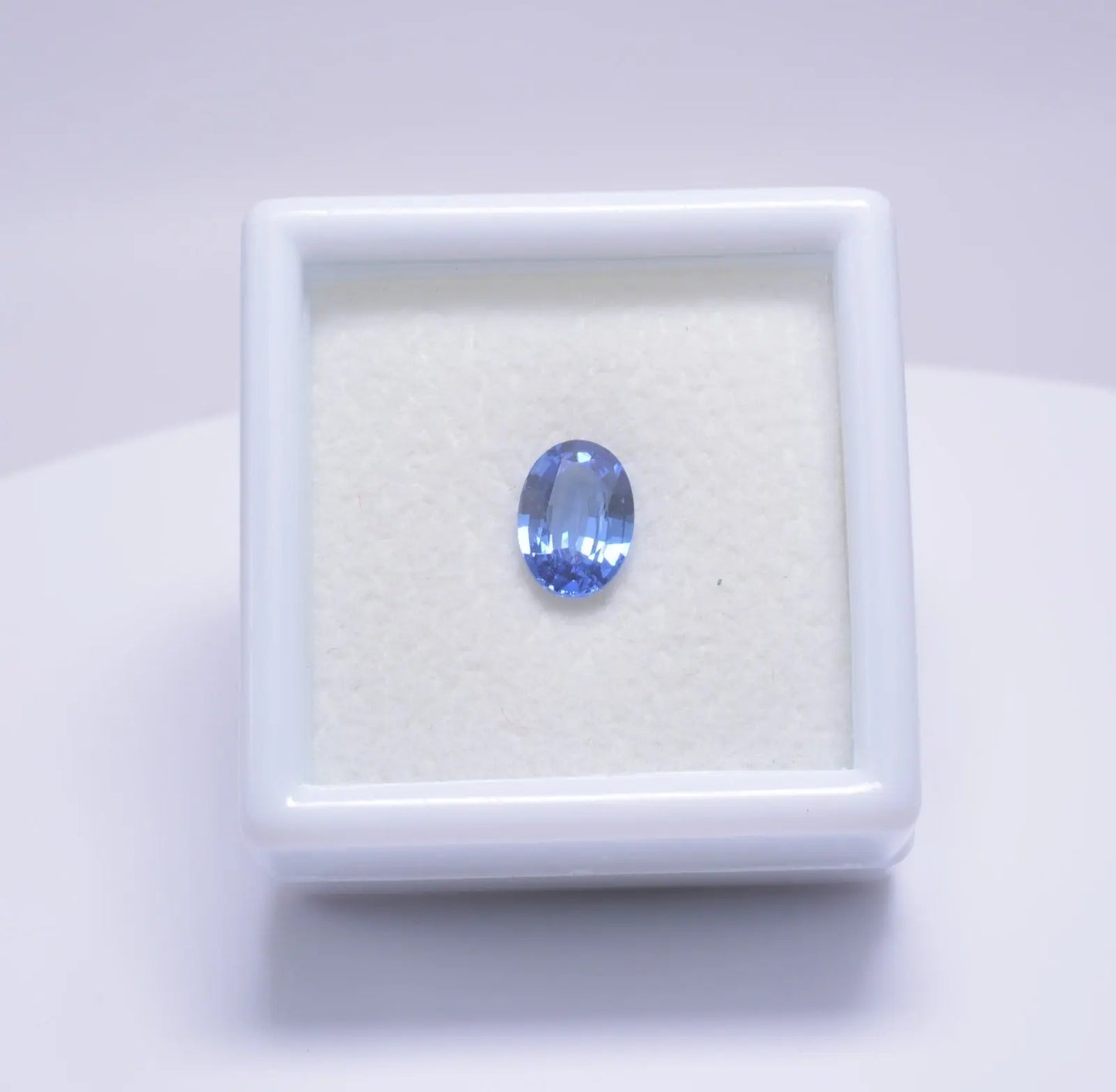 Saphir Ovale 0,88ct - pierre précieuse - gemme