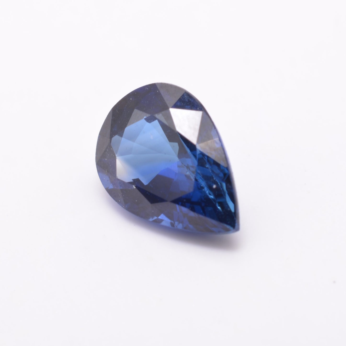 Saphir Poire 0,93ct - pierre précieuse - gemme