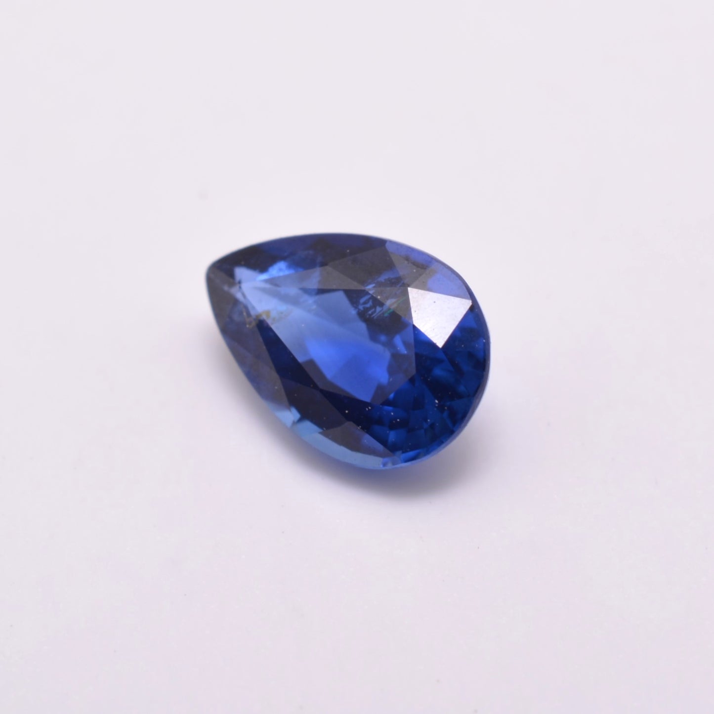 Saphir Poire 0,52ct - pierre précieuse - gemme