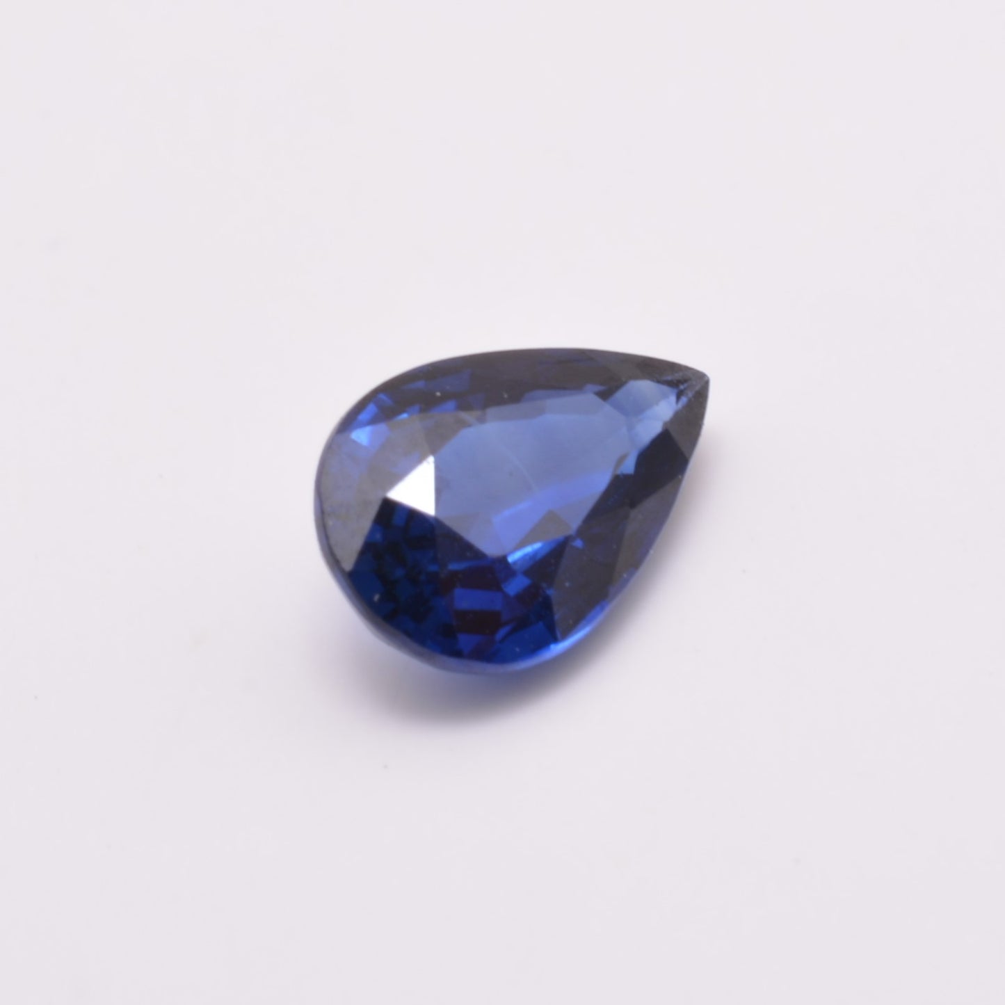 Saphir Poire 0,50ct - pierre précieuse - gemme