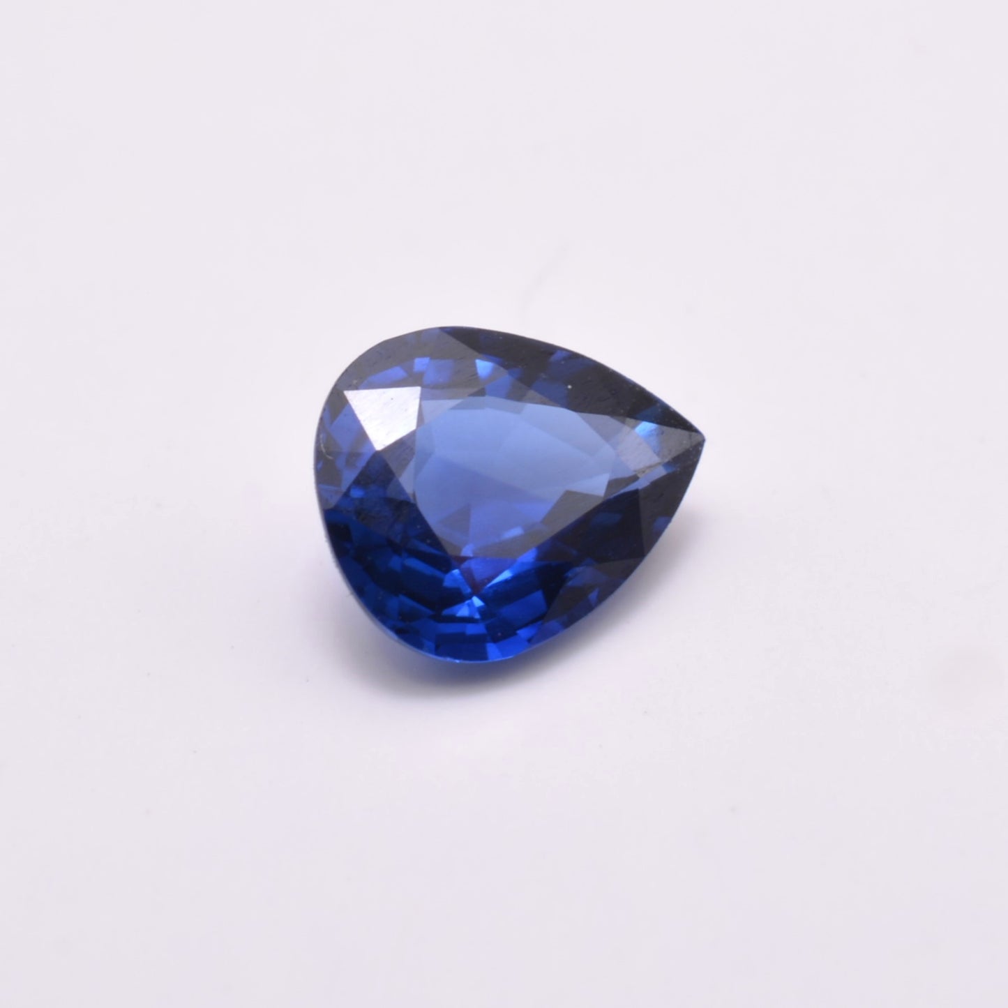 Saphir Poire 0,69ct - pierre précieuse - gemme