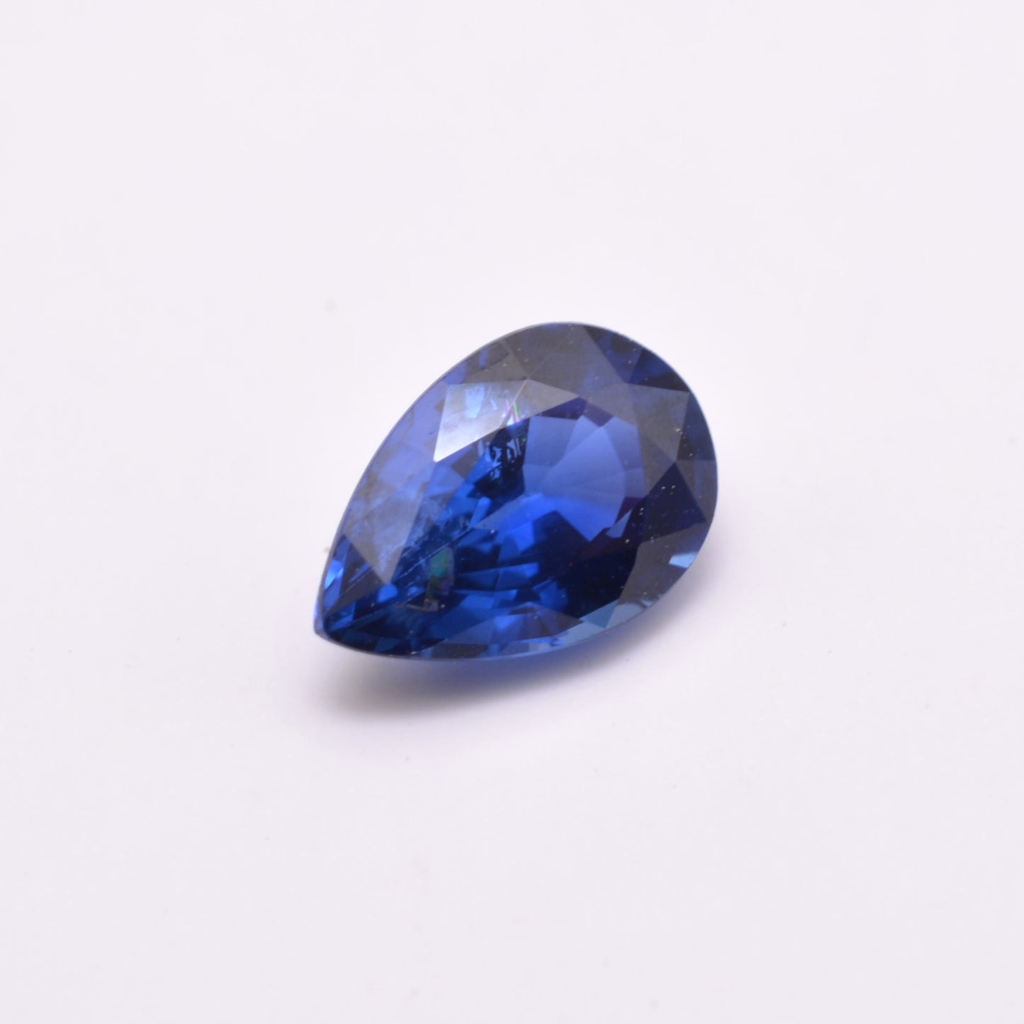 Saphir Poire 0,52ct - pierre précieuse - gemme