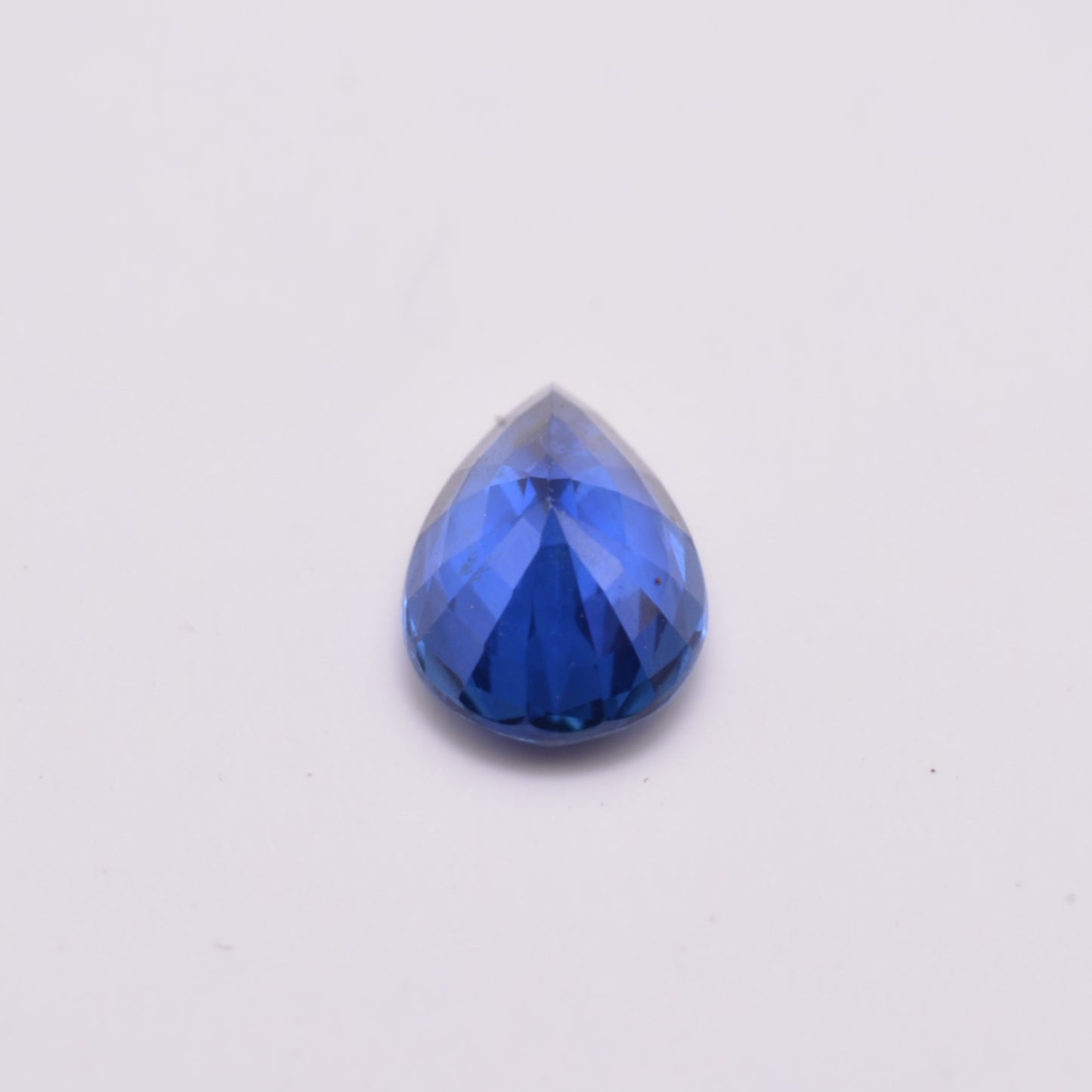 Saphir Poire 0,52ct - pierre précieuse - gemme