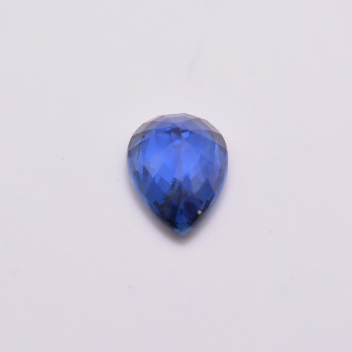 Saphir Poire 0,52ct - pierre précieuse - gemme