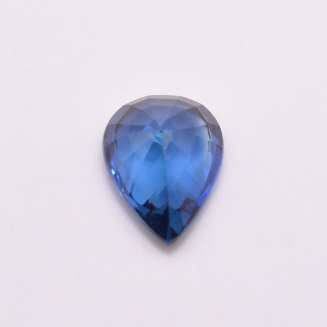 Saphir Poire 0,93ct - pierre précieuse - gemme