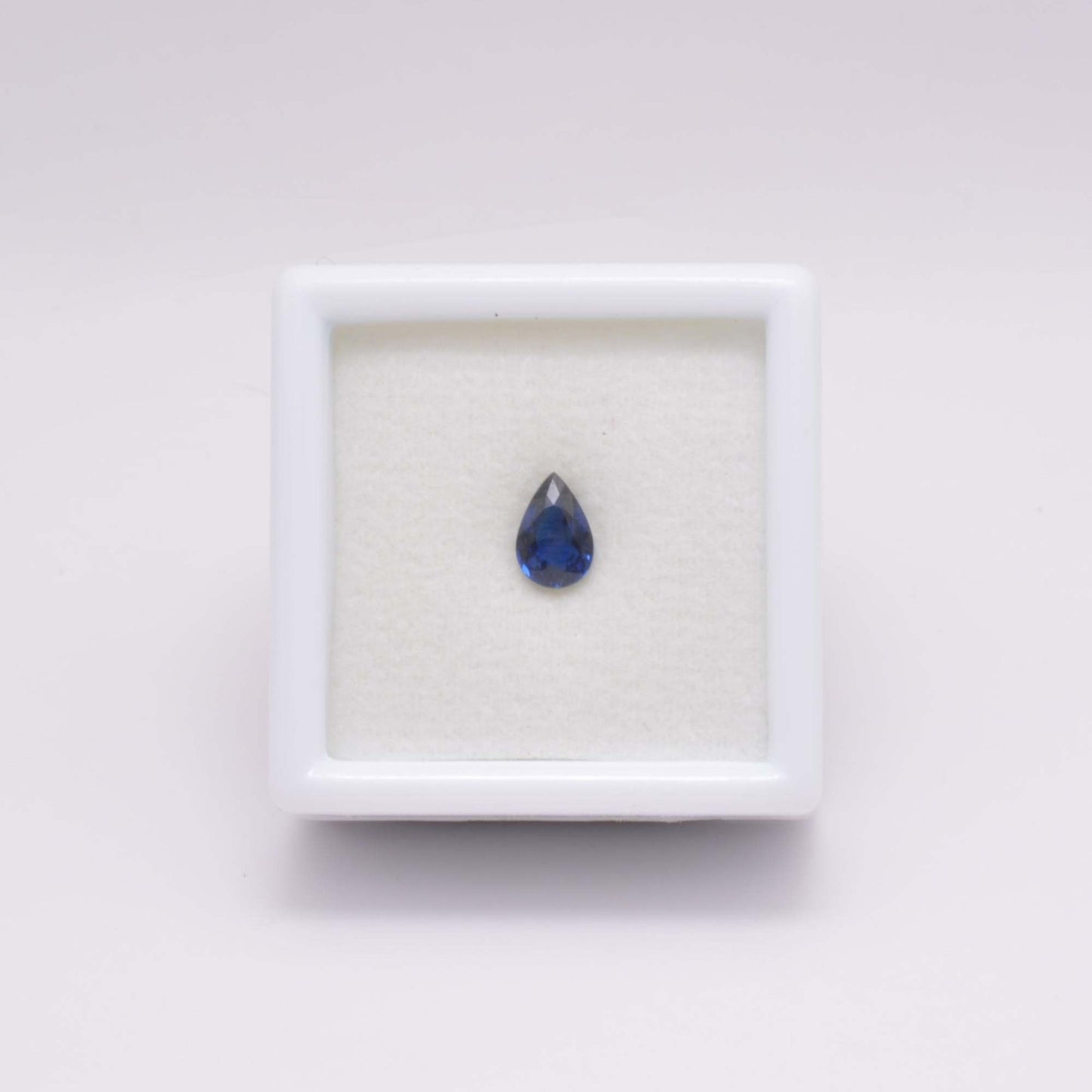 Saphir Poire 0,50ct - pierre précieuse - gemme