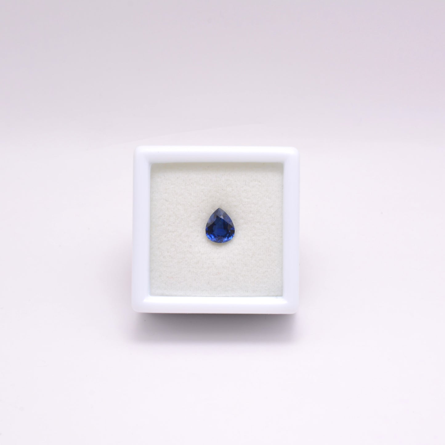 Saphir Poire 0,69ct - pierre précieuse - gemme