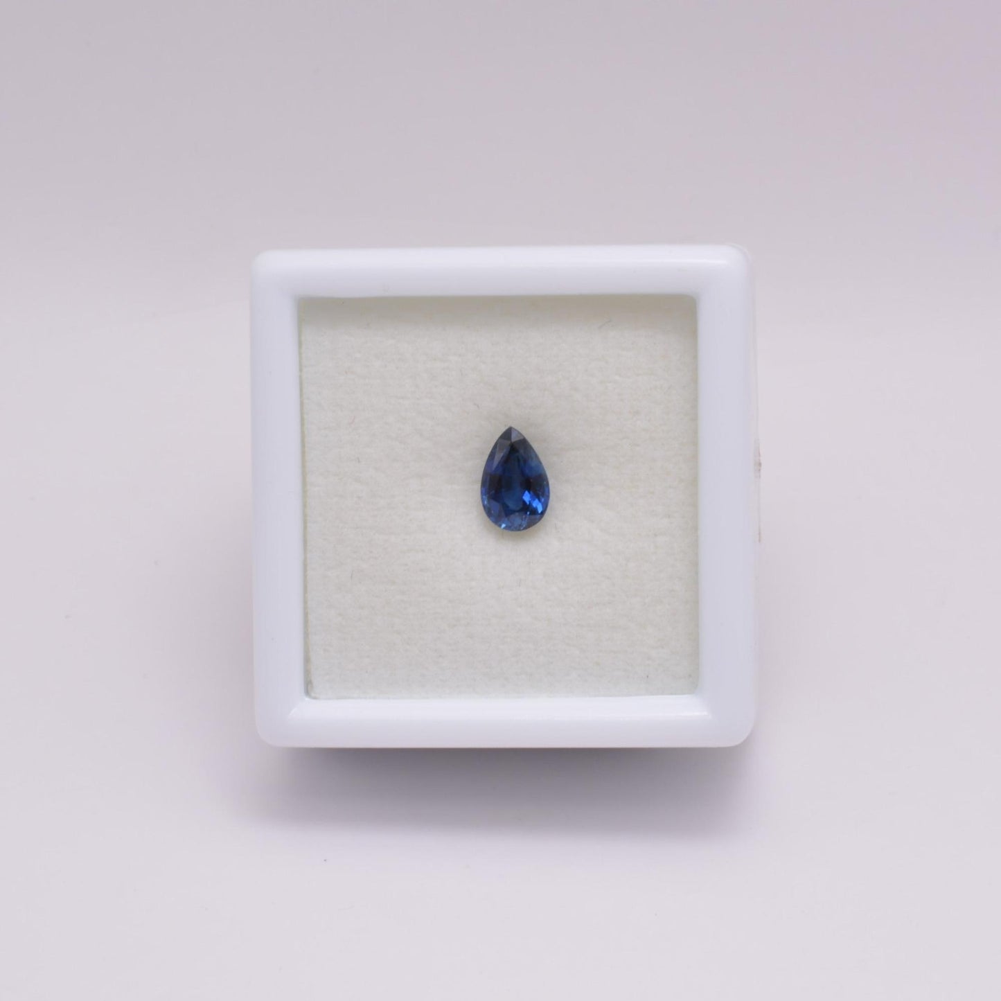 Saphir Poire 0,57ct - pierre précieuse - gemme