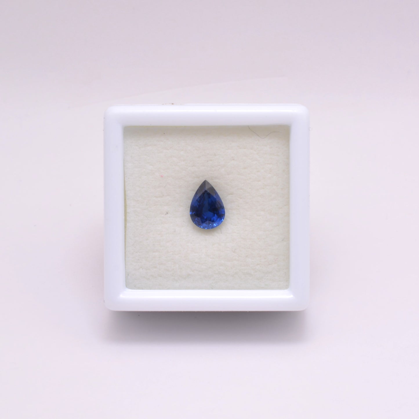 Saphir Poire 0,79ct - pierre précieuse - gemme
