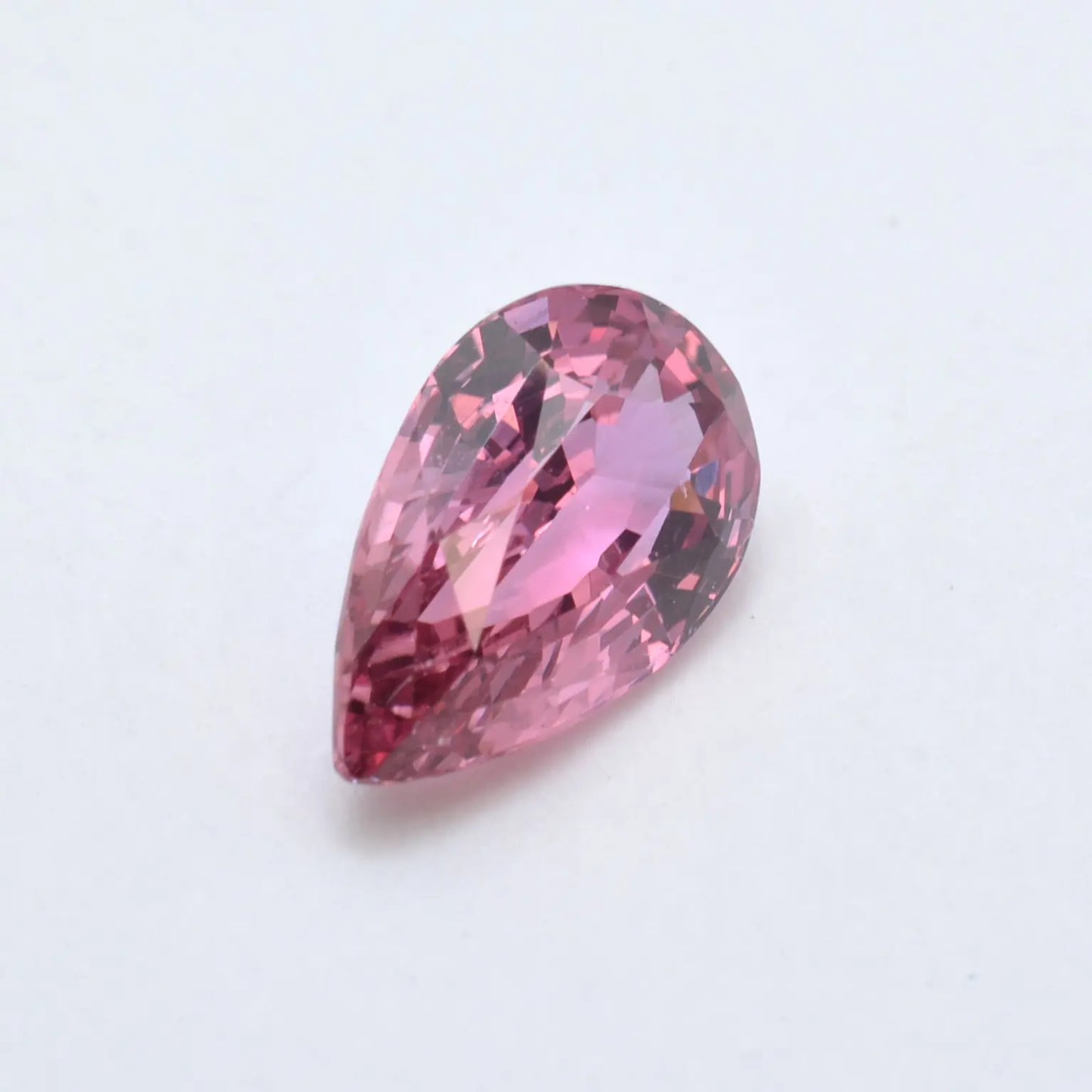 Saphir Rose Poire 1,03 ct